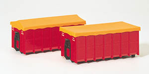 023-31019 - 1:87 - Container mit Plane für Abrol