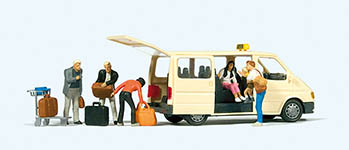 023-33244 - 1:87 - Taxi. Ford Transit. Taxifahre