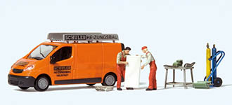 023-33259 - 1:87 - Opel Vivaro Schuler Heizungs