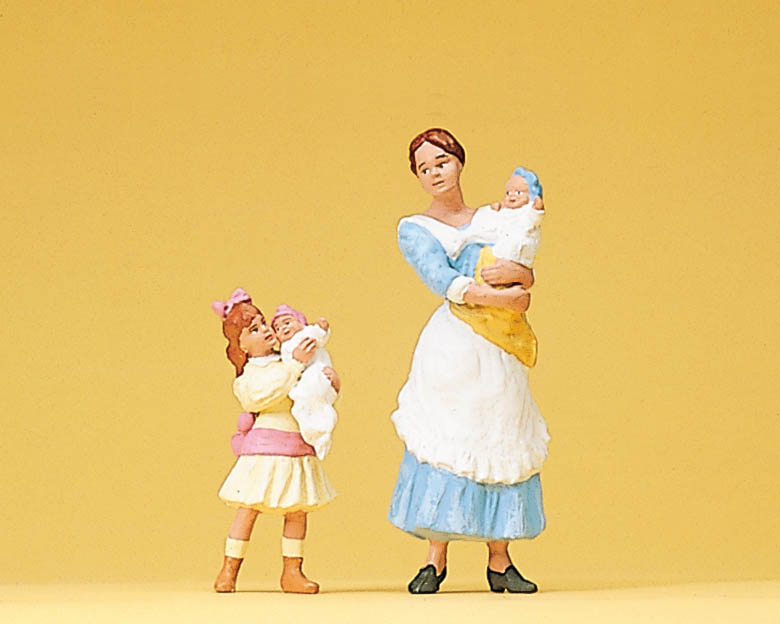 023-45060 - 1:22,5 - Kindermädchen mit Kindern
