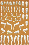023-45901 - 1:22,5 - Modellfigur Eva. 7 unbemalt