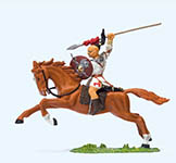 023-50479 - Hunne zu Pferd. Speer erhoben