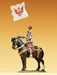 023-52353 - Herold zu Pferd, mit Banner