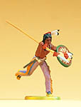 023-54611 - Indianer laufend, mit Speer