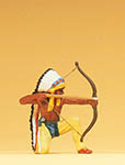 023-54614 - Indianer kniend, mit Bogen