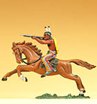 023-54651 - Indianer reitend, mit Gewehr