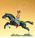 023-54652 - Indianer reitend, Lasso werfe