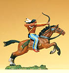 023-54654 - Indianer reitend, mit Bogen