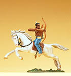 023-54655 - Indianer reitend, mit Bogen