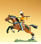 023-54656 - Indianer reitend, mit Gewehr