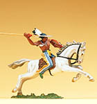 023-54658 - Indianer reitend, mit Speer