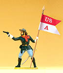 023-54750 - Soldat stehend, mit Fahne