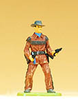 023-54802 - Cowboy stehend, mit 2 Revolve