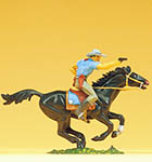 023-54819 - Cowboy reitend, mit Revolver