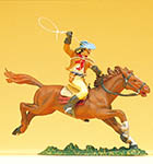 023-54822 - Cowboy reitend, Lasso werfend