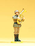 023-56043 - Musiker stehend, mit Tenorhor