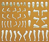 023-58001 - Modellfigur Eva. 7 unbemalt