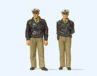023-63100 - Polizisten stehend. Grüne Uni