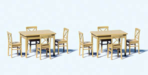 023-68281 - 2 Tische und 8 Stühle. Bausat