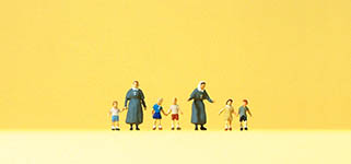 023-79211 - 1:160 - Diakonisse mit  Kindern