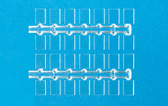 023-97000 - Sockel, glasklar. 10 x 7 mm.