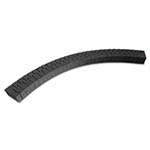 024-HCT9616F - H0 - Bahndamm FLEXI 600 x 60 mm (6 Stück)<BR>Höhe: 27 mm