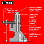 024-HCT9690-11 - H0 - Grundstütze S11, Höhe: 119,0 mm (12 Stück)