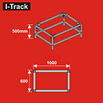 024-HCT9854M - Unterbau für Basisplatten<BR>100 x 50 cm<BR>Höhe: 50 cm