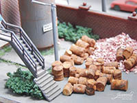 034-21612 - 1:160 Fässer rostig, Echtrost 