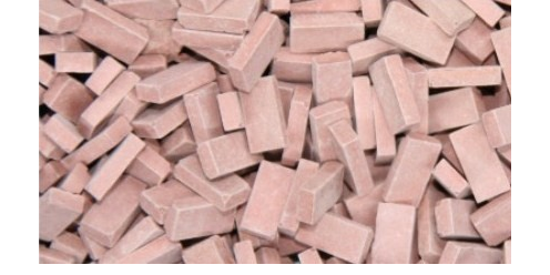 1:24 Ziegel (NF), ziegelrot mittel (200 Stück)