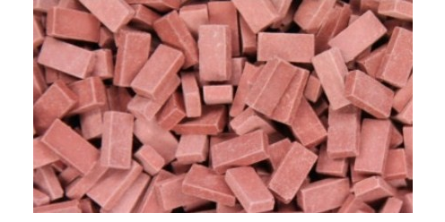 1:24 Ziegel (NF), ziegelrot dunkel (200 Stück)