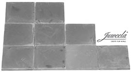 034-22087 - 1:24 Gehwegplatten 50x50, grau dunkel