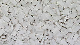 034-23004 - Ziegel (RF) weiß, 1000 Stück