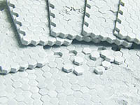 034-23402 - 1:32 1:35 Pflasterplatten Hexa 69x38mm, 12x