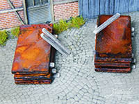 034-24222 - 1:45/50 Brammen rostig Ladegut, 10x