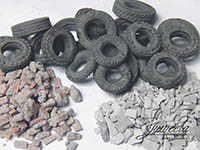 034-25044 - 28mm Reifenbarriere m. Zubehör