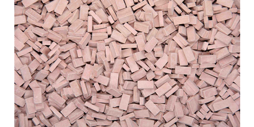 H0 Ziegel (NF) ziegelrot mittel (12000 Stück)