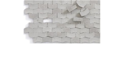 H0 Pflaster Typ W dunkelgrau (5000 Stück)