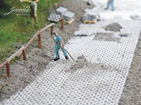 034-28191 - 1:87 Rasengittersteine grau, 380x