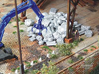 034-28207 - 1:87 Fahrzeugschrott Alu, 75g