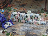 034-28219 - 1:87 Schrottautos gepresst, farbig gem., 40g