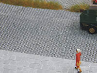 034-28268 - 1:87 Gehweg-/Bürgersteigplatten 40x40, grau hell 2600x