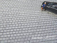 034-28281 - 1:87 FLEXYWAY Platten 40x40 grau dunkel, 1 Segm.