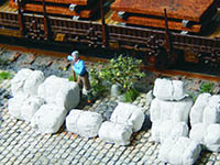 034-28325 - 1:87 Rohstoffballen, weiß, 20x