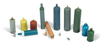 055-705209 - 1:35 Moderne Gasflaschen (12 Stück)