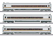 076-M43739 - H0 Ergänzungswagen-Set Railbow der DB AG, Ep.VI