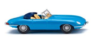  081707 - H0 - Jaguar E-Type Roadster - blau