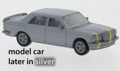 H0 Mercedes W123 AMG silber, 1980