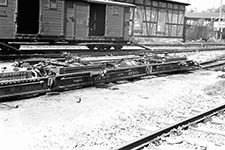 106-76028 - H0e Rollwagen 5,50 m mit Druckluftbremse DR, Ep.III
