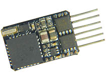 111-MX622N - Zimo MX622N Miniatur-Decoder - 14 x 8 x 2,5 mm - 6-polig